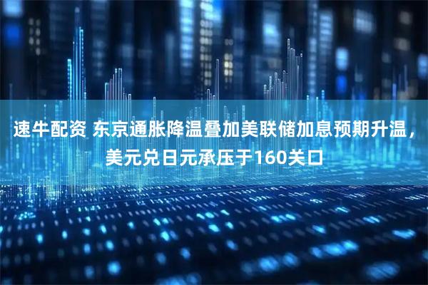 速牛配资 东京通胀降温叠加美联储加息预期升温，美元兑日元承压于160关口